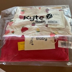 Kyte BABY Strawberry Bummies and Red Onesie